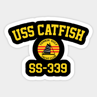 USS Catfish SS-339 Sticker